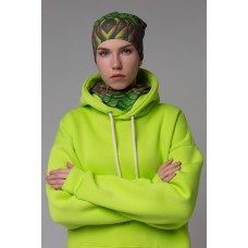 !LIMITI - Exclusive Lime Hoodie with full-print mask and beanie full-print